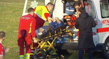 Matej Cvetanovski ozljeda