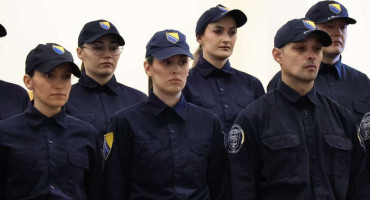 Mlađi inspektori Granične policije BiH