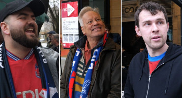 Navijači Crystal Palacea u Mostaru