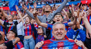 Navijači engleskog kluba Crystal Palace