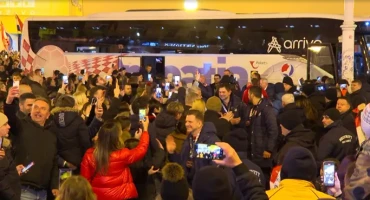 Rukometaši stigli na Trg bana Jelačića