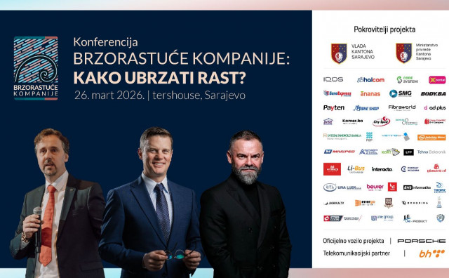 Brzorastuće kompanije Adria 1000: Konferencija 26. ožujka otkriva kako ubrzati rast