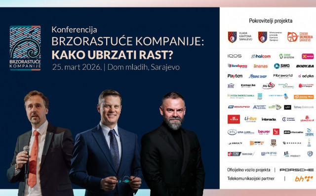 Brzorastuće kompanije Adria 1000: Konferencija 25. ožujka otkriva kako ubrzati rast