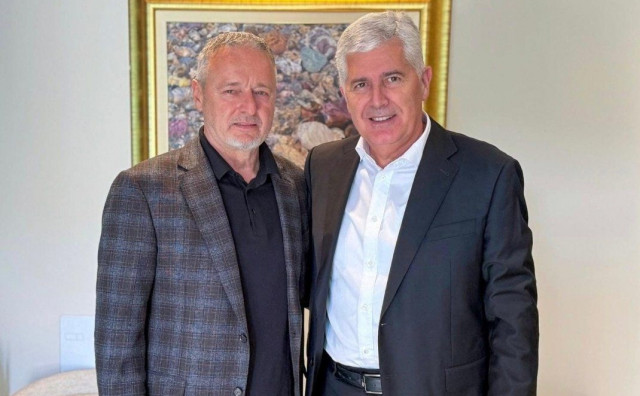 Čović s Thompsonom: Ugodan susret s dragim prijateljem