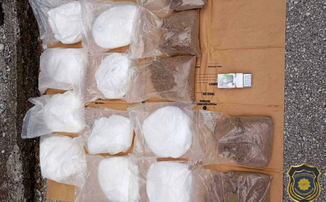 Policija zaplijenila 15 kilograma droge