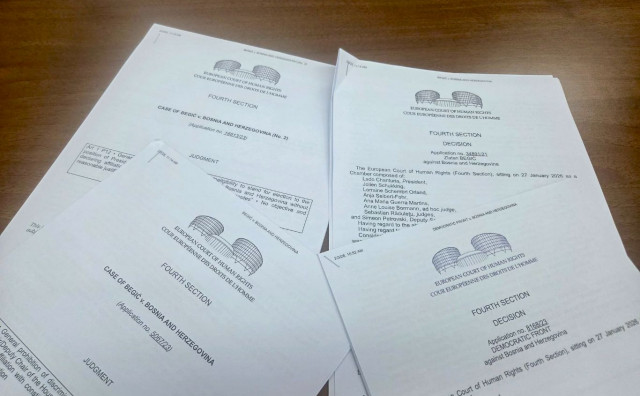 Europski sud za ljudska prava odbio dio apelacija Zlatana Begića, ali utvrdio diskriminaciju u kandidiranju