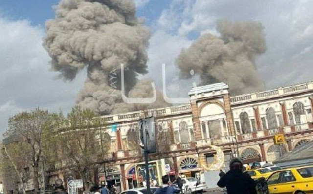 Centar Teherana je pod masovnim eksplozijama