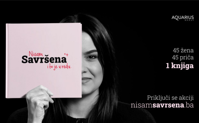 Svaka knjiga „Nisam savršena“ koju kupite donosi nadu i pomoć djeci u BiH