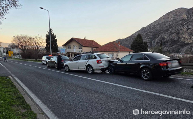 Lančani sudar Mostar Šehovina