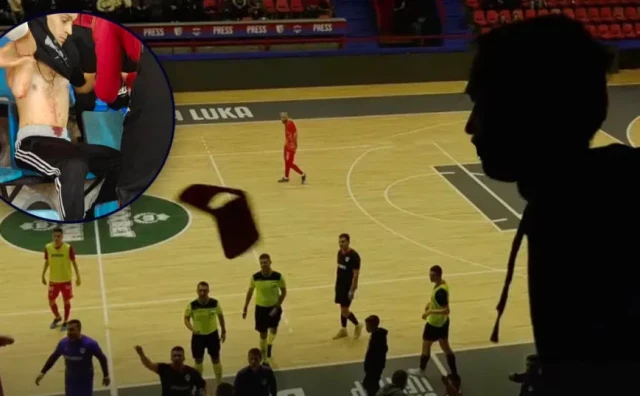 Maskirani navijači Borca upali u dvoranu i palicama napali simpatizere iz Cazina