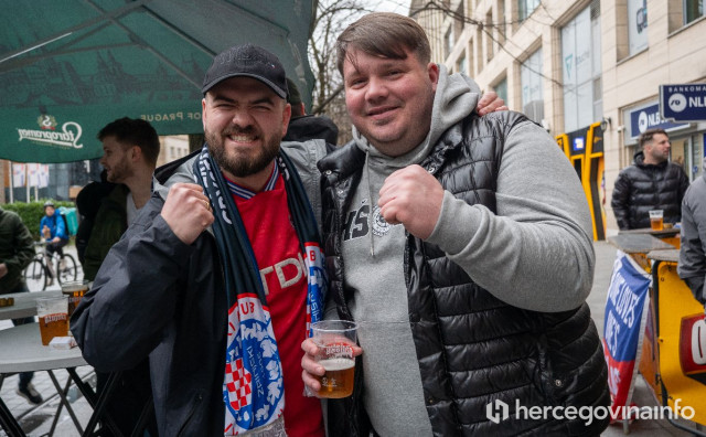 Navijači Crystal Palacea u Mostaru