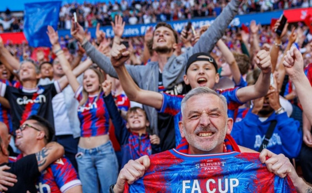 Navijači engleskog kluba Crystal Palace