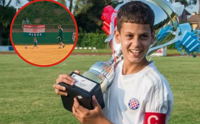 Štimac ga je kao dvogodišnjaka u Međugorju spustio na teren među reprezentativce, a sada je potpisao za Hajduk