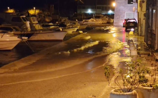 Kaštela, Split i Trogir pod morem, otoci privremeno odsječeni