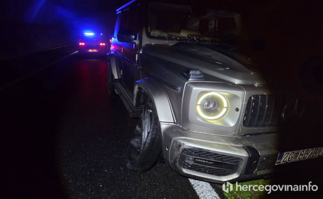 Prometna nesreća na M-17 između Mostara i Čapljine, sudjelovala tri vozila