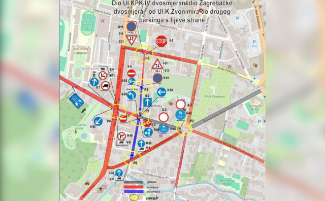 Nova prometna pravila u Zagrebačkoj ulici: 'Dvosmjerno-jednosmjerni' režim prvo uveden, pojašnjenje stiglo naknadno
