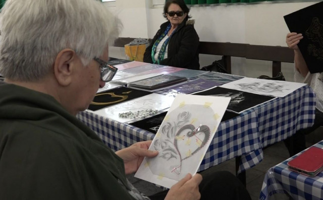 Žene iz društva 'Sveti Ante Cim' čuvaju tehniku zlatoveza