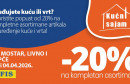 Kućni sajam FIS  Ne propustite 20% popusta na asortiman za kuću i vrt!