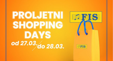 FIS proljetni shopping days
