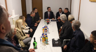 Goran Selak u naselju Kuti