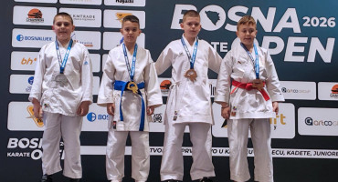 Karate klub Semih na Bosna openu 2026