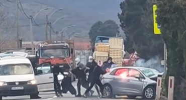 Napad na M-17 Potoci