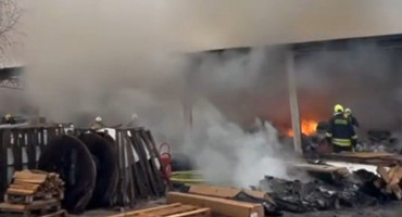 požar u skladištu kod Širokog Brijega