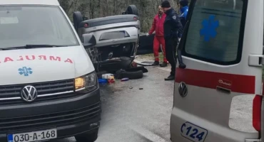 Prometna nesreća Prozor - Jablanica