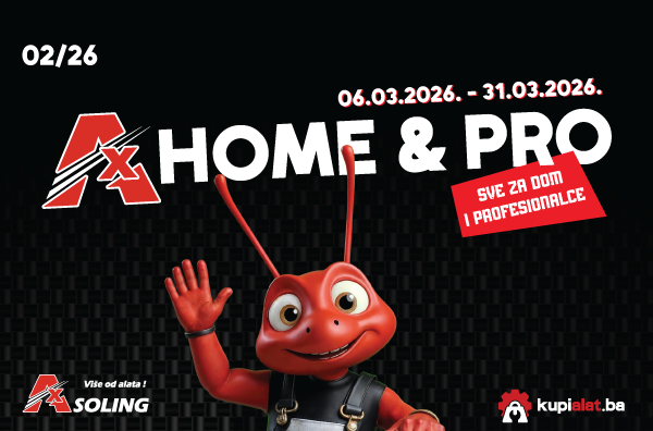 AX-Soling: Akcijska ponuda za dom i profesionalce