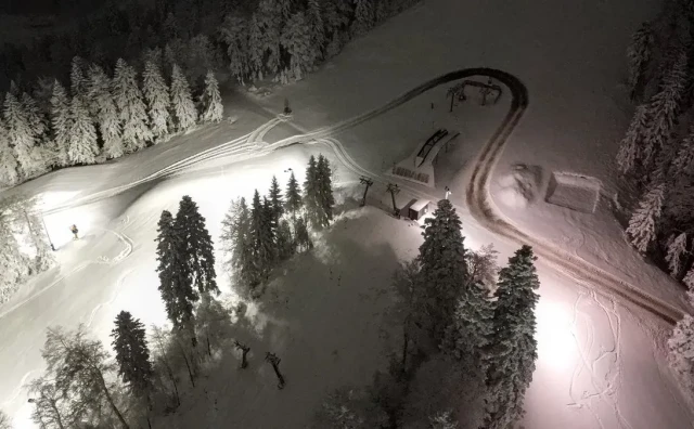 Na Bjelašnici je skoro 2,5 metra snijega