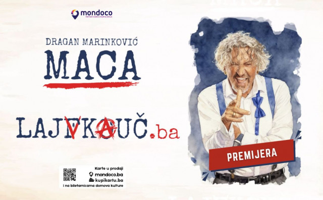 „Lajfkouč.ba“ oborio rekorde: Maca rasprodao prve termine, publika traži još!