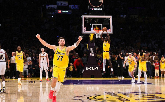 Pogledajte kako je Dončić pogodio za 127:125 protiv Denvera, Jokić mu prvi prišao