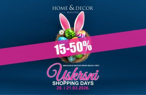 Mališić Home&Decor donosi vikend velikih popusta do 70% u četiri grada