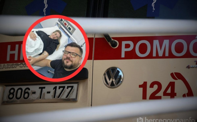 Marijana i Antonio pošli u SKB, beba se rodila na putu prema Mostaru