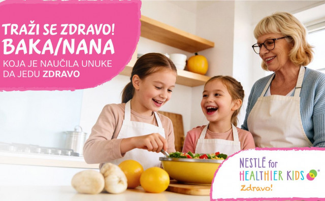 Nestlé nagrađuje tri Zdravo! bake/nane: Podijelite recepte i osvojite po 1.000 KM!