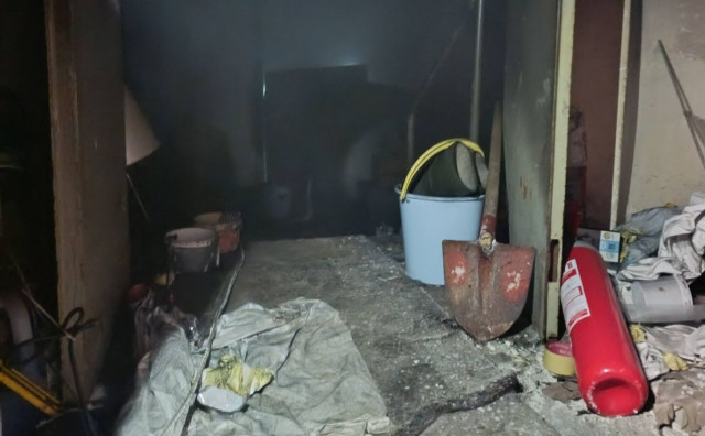 Požar u hotelu u Neumu