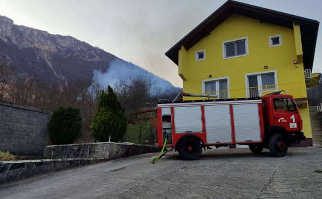 požar na kući