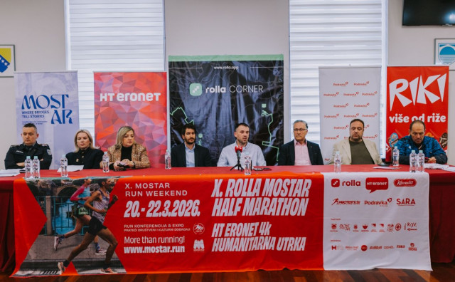 Mostar Run Weekend: Jubilarno izdanje okuplja više od 3.000 trkača iz 58 zemalja