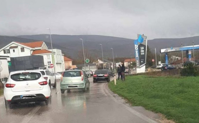 Sudar Fiata i Mercedesa u Knešpolju