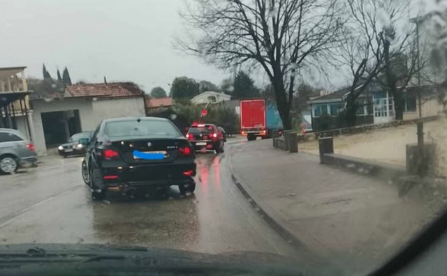 Prometna u mjestu Donji Radišići
