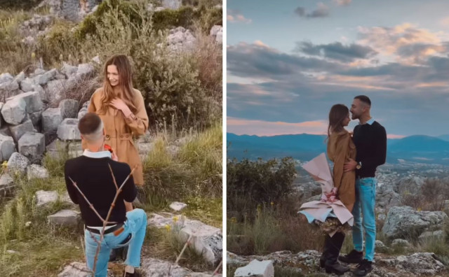 Emotivna prosidba na Kuli Herceg Stjepana u Ljubuškom osvojila društvene mreže