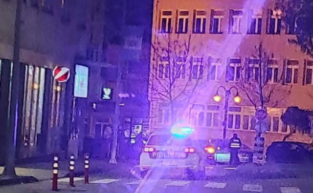 Prometna nezgoda u Ljubuškom, sudar dva vozila kod zgrade Općine