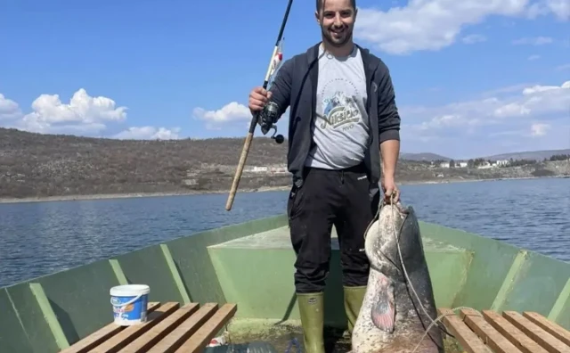 Marko  iz Bileće ulovio soma od 257 cm