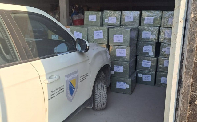 U pošiljci građevinskog materijala otkriven tekstil vrijedan oko 170.000 KM