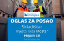 Minipex d.o.o. Mostar širi svoj tim - tražimo skladištara!