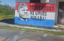 Prebojan mural posvećen Praljku u naselju Ortiješ, ubrzo isprana boja i Praljak opet osvanuo