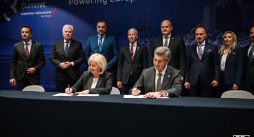 Borjana Krišto i Andrej Plenković potpisali Međudržavni sporazum Južna interkonekcija