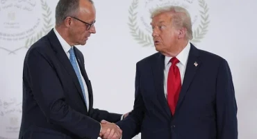 Friedrich Merz i Donald Trump