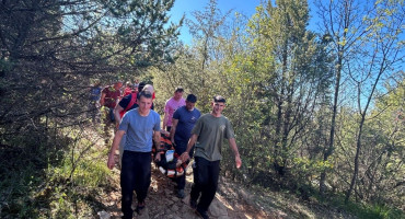 HGSS spašavao ozlijeđenu državljanku Mađarske na Križevcu