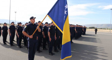 Kadeti Granične policije BiH završili obuku i položili zakletvu